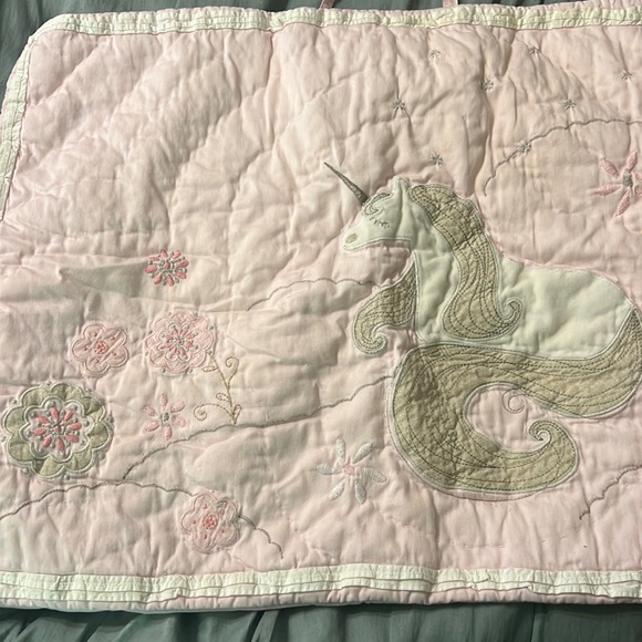 Pottery Barn Kids Unicorn/Fairy Full/Queen Bedding Set